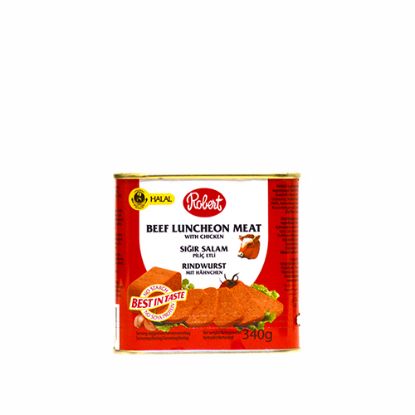 Picture of ROBERT BEEF LUNCHEON MEAT W/CHICKEN 340G
