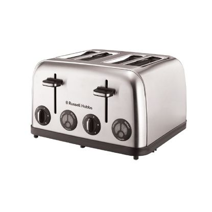 Picture of RUSSELL HOBBS 4 SLICE TOASTER 13976B SS