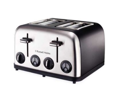 Picture of RUSSELL HOBBS 4 SLICE TOASTER BLK 13976