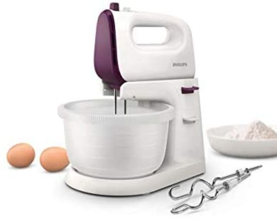 Picture of PHILIPS VIVA MIXER PURPLE HR3745/11