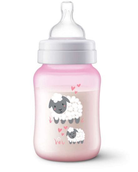 Picture of AVENT ANTI-CLIC BTL 9OZ PNK SCF821/14-HI