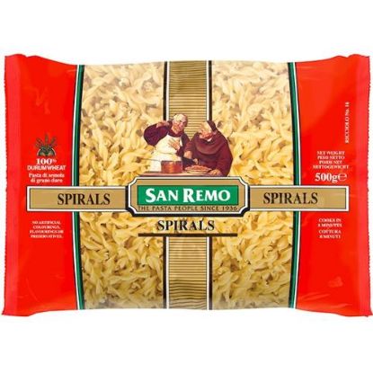 Picture of SANREMO PASTA SPIRAL 500G