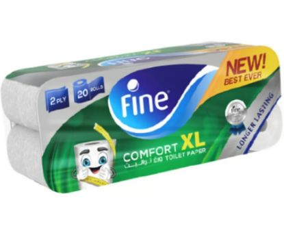 Picture of FINE TOILET TISSUE ROLL COMFORT 10'S