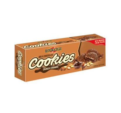 Picture of QUICKBURY CRUNCHY BROWNIE COOKIES 128G