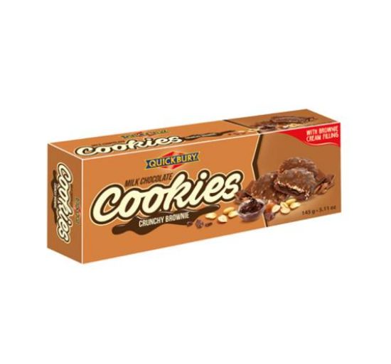 Picture of QUICKBURY CRUNCHY BROWNIE COOKIES 128G