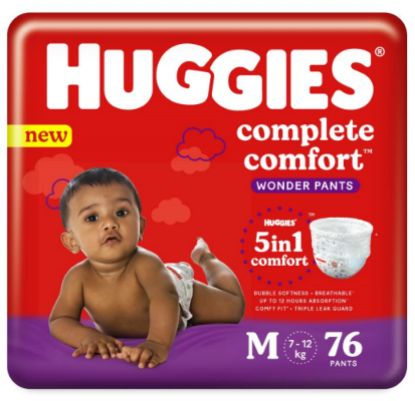 Picture of HUGGIES WONDER PANTS JUMBO MEDIUM 76'S