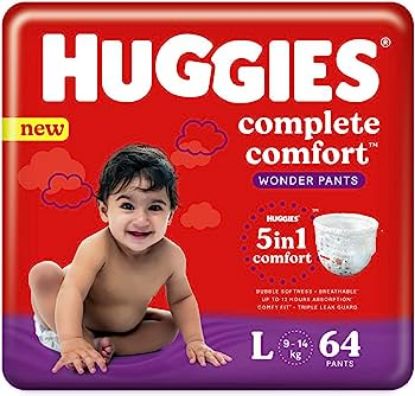 Picture of HUGGIES WONDER PANTS JUMBO LARGE 64'S