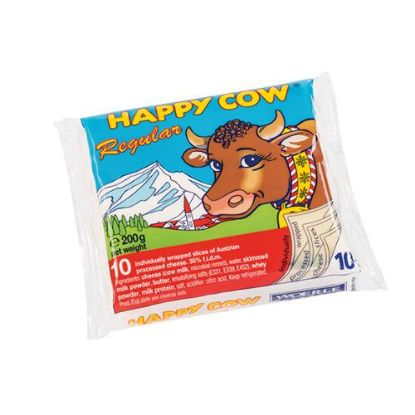 Picture of HAPPY COW SLICE CHEESE REGULAR 200G