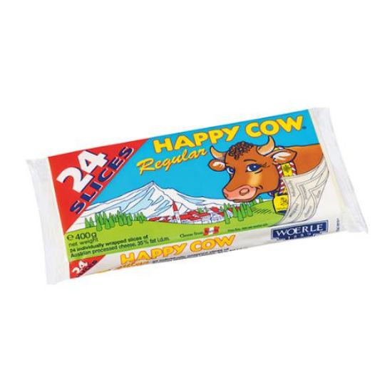 Picture of HAPPY COW SLICE CHEESE REGULAR 400G