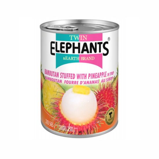 Picture of TWINELEPHANT RAMBUTAN W/PINEAPPLE 565G