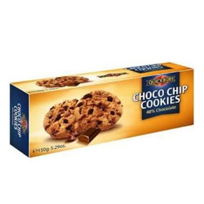 Picture of QUICKBURY COOKIES CHOCO CHIP 40% 126G
