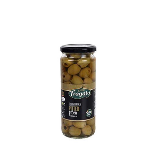 Picture of FRAGATA PITTED MANZANILLA OLIVES 340G