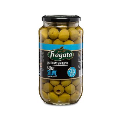 Picture of FRAGATA PITTED MANZANILLA OLIVES 935G