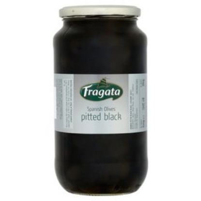 Picture of FRAGATA PITTED BLACK RIPE OLIVES 935G