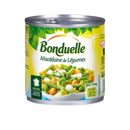 Picture of BONDUELLE MIXED VEGETABLE 400G