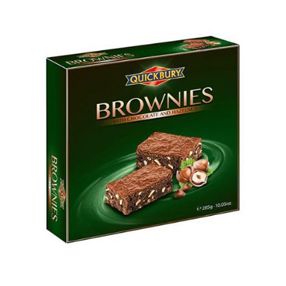 Picture of QUICKBURY BROWNIE CHOCO HAZELNUT 285G