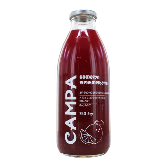 Picture of CAMPA BLOOD ORANGE JUICE DRINK 25% 750ML